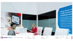 30x40 Peninsula booth design by Exhibit-Rentals